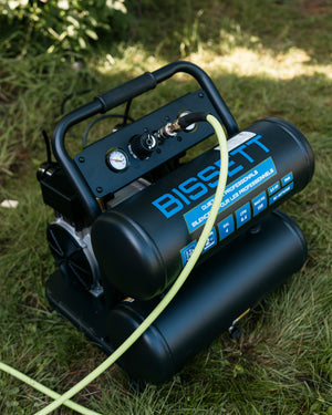 BISSETT BC-4GTWINB Beast Twinstack Compressor – 4 Gallon