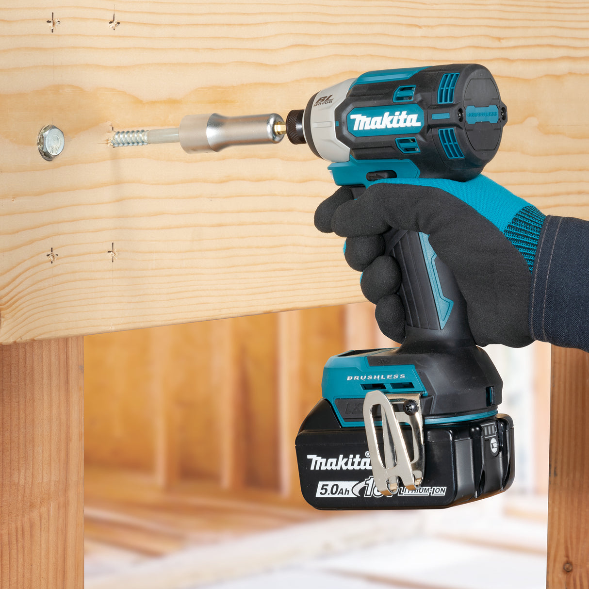 Makita DTD201Z 18V LXT Brushless 1/4" Impact Driver, Tool Only