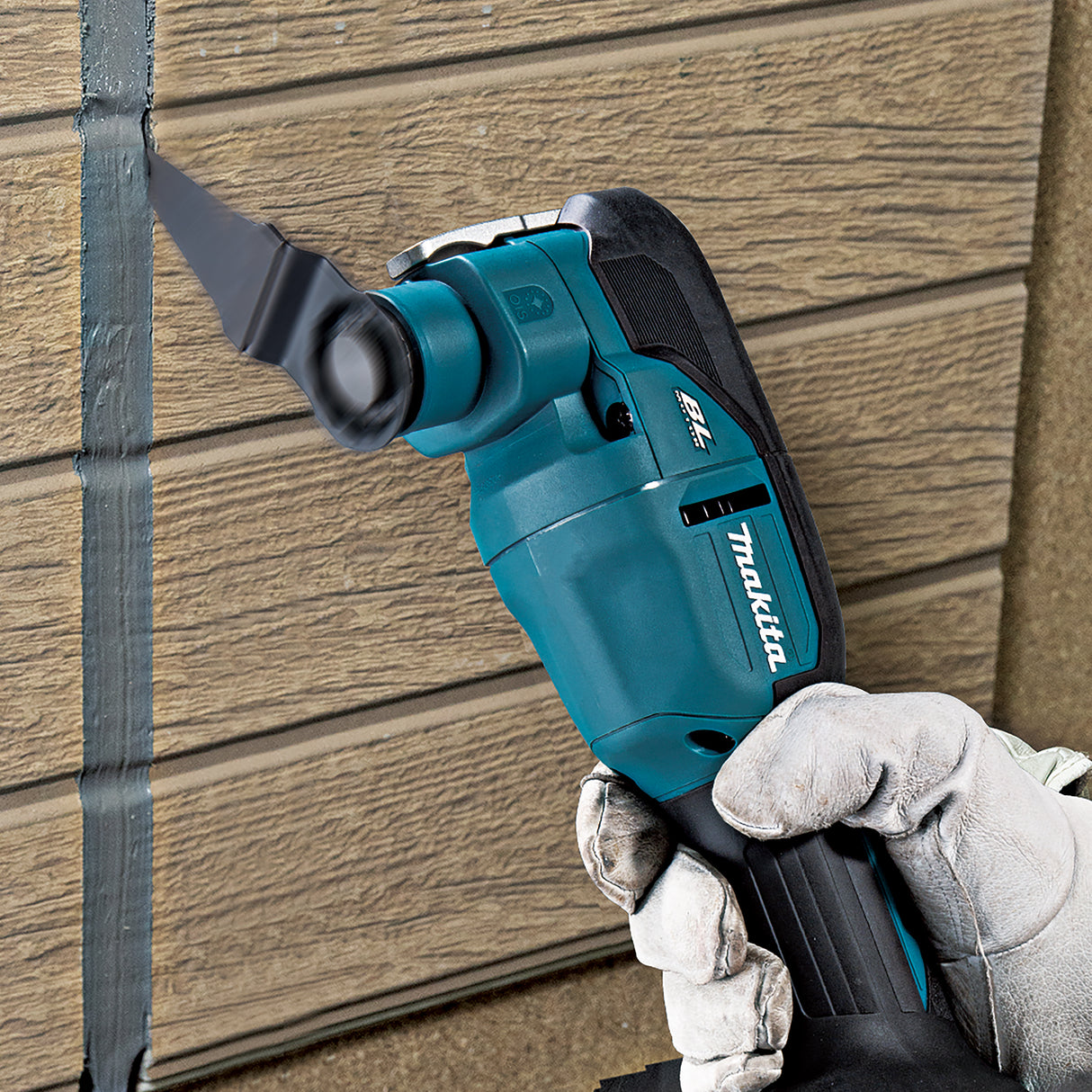Makita DTM53ZX1 18V LXT Brushless Tool-less Multi Tool w/Accessory Kit, Tool Only