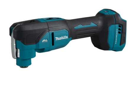 Makita oscillating tool on a white background