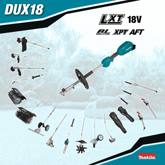 Makita DUX18Z 18V LXT Brushless Split Shaft Power Unit - Tool Only