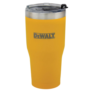 DEWALT DXC30OZTYS 30 oz Yellow Powder Coated Tumbler