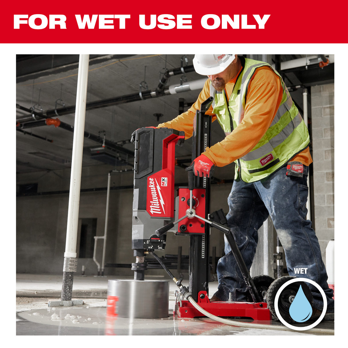 Milwaukee Diamond Premium Wet Core Bits