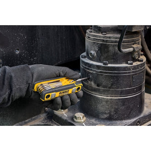 DEWALT DWHT70266 TOUGH SERIES Metric Folding Locking Hex Key