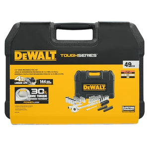 DEWALT DWMT45405 TOUGHSERIES™ 1/2 in. Drive Mechanics Tool Set (49 pc.)