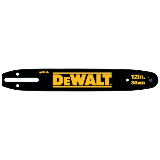 DEWALT 12 in. 3/8 in. LP Pitch, 0.043 in. Gauge Guide Bar DWZCSB12