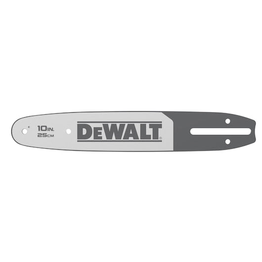 DEWALT 10 in. 0.325 in. LP Pitch, 0.043 in. Gauge Guide Bar DWZCSBX10