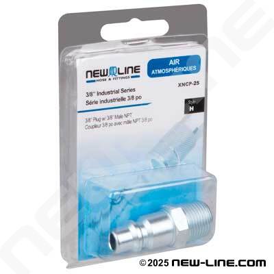 New Line XNCP-21  1/4" INDUSTRIAL NIPPLE X 1/4" MALE NPT