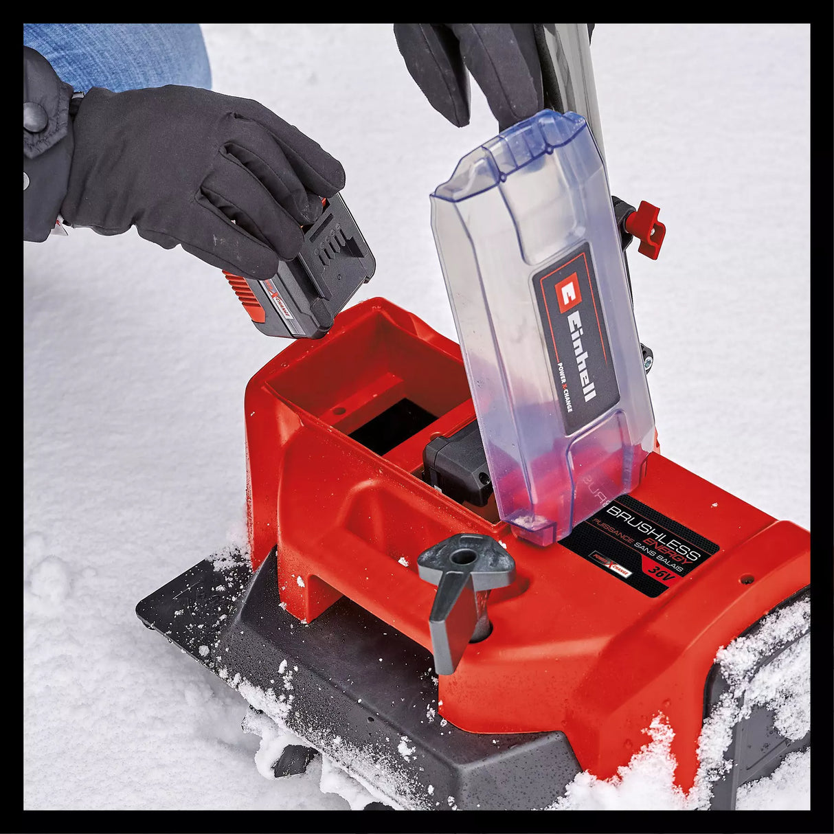 Einhell GE-ST 36/40 Li E BL Cordless Snow Thrower - Tool Only