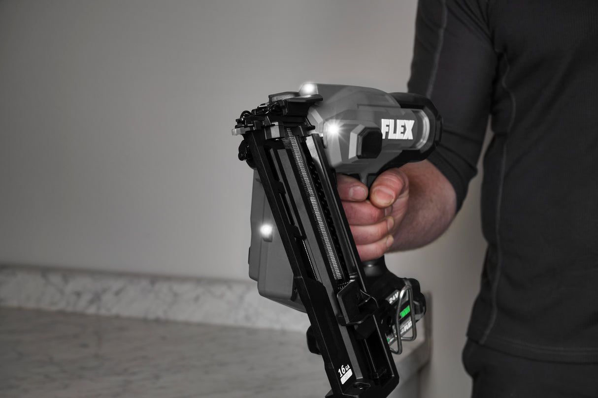 FLEX FX4321A-1A 16Ga Angled Finish Nailer Kit