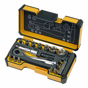 Felo XS-Strongbox XS 18 1/4" 18-pcs. PH/PZ/TORX®/SW/MS/BH