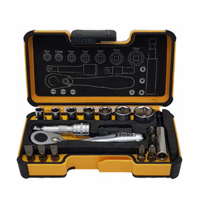 Felo XS-Strongbox XS 18 1/4" 18-pcs. PH/PZ/TORX®/SW/MS/BH