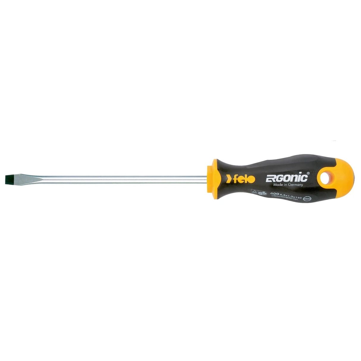 FELO SD ERGONIC Slotted SL 6,5 x 1,2 x 150  Slotted-Screwdriver with 3C-handle