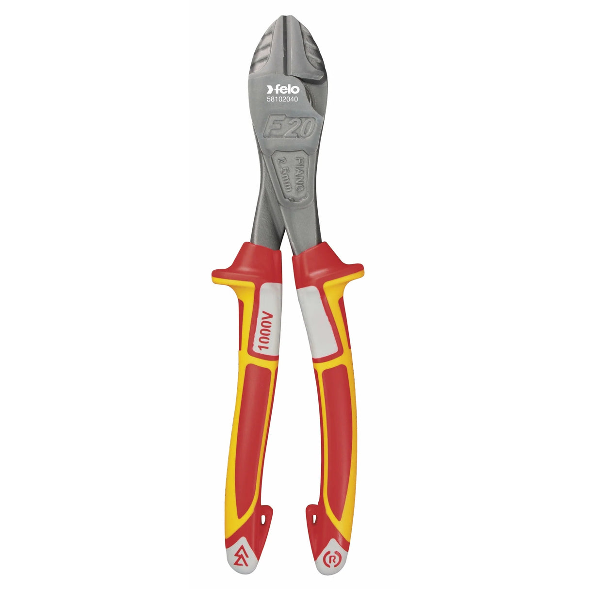 Felo Heavy Duty Side Cutters VDE 3C 8-Inch - 200 mm