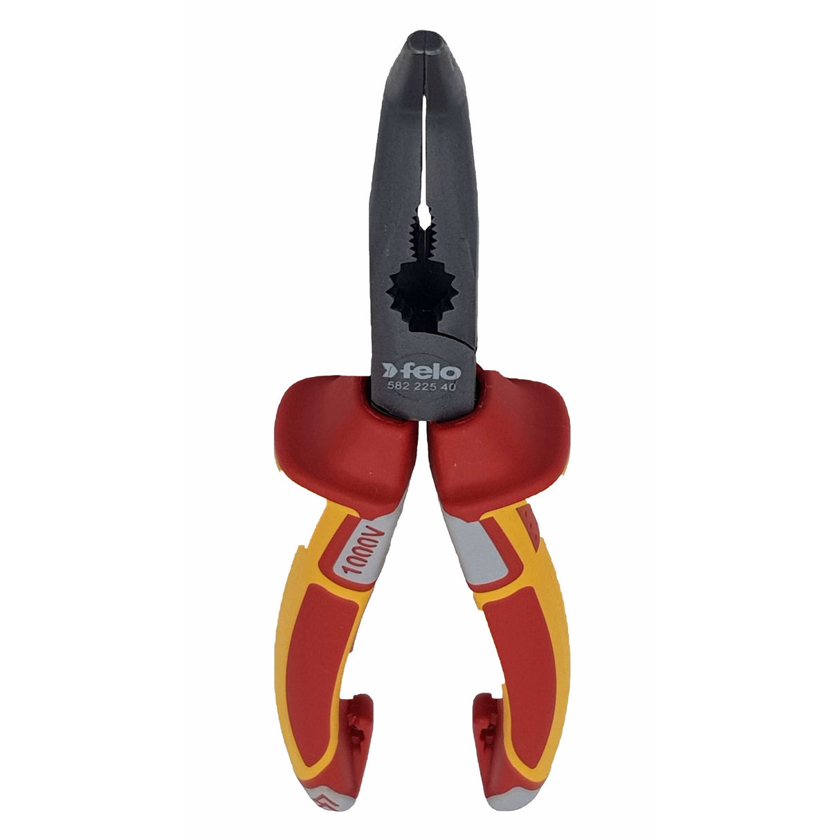 Felo Chain Nose Pliers VDE 3C bent 45° 205 mm - 8"