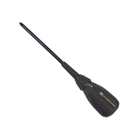 Fujiya Kurokin 526K-BG #2 Phillips Screwdriver, 150mm Shaft (236mm OAL)