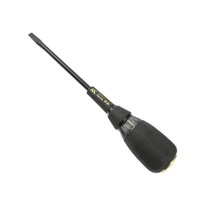Fujiya Kurokin 566SK-BG Slotted Screwdriver, 6mm Tip x 150mm Shaft (236mm OAL)