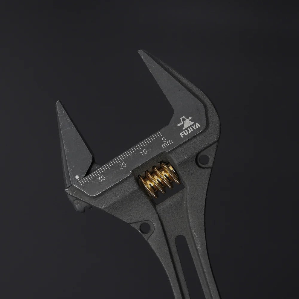 Fujiya Kurokin FGL-38-BG Ratcheting Adjustable Wrench
