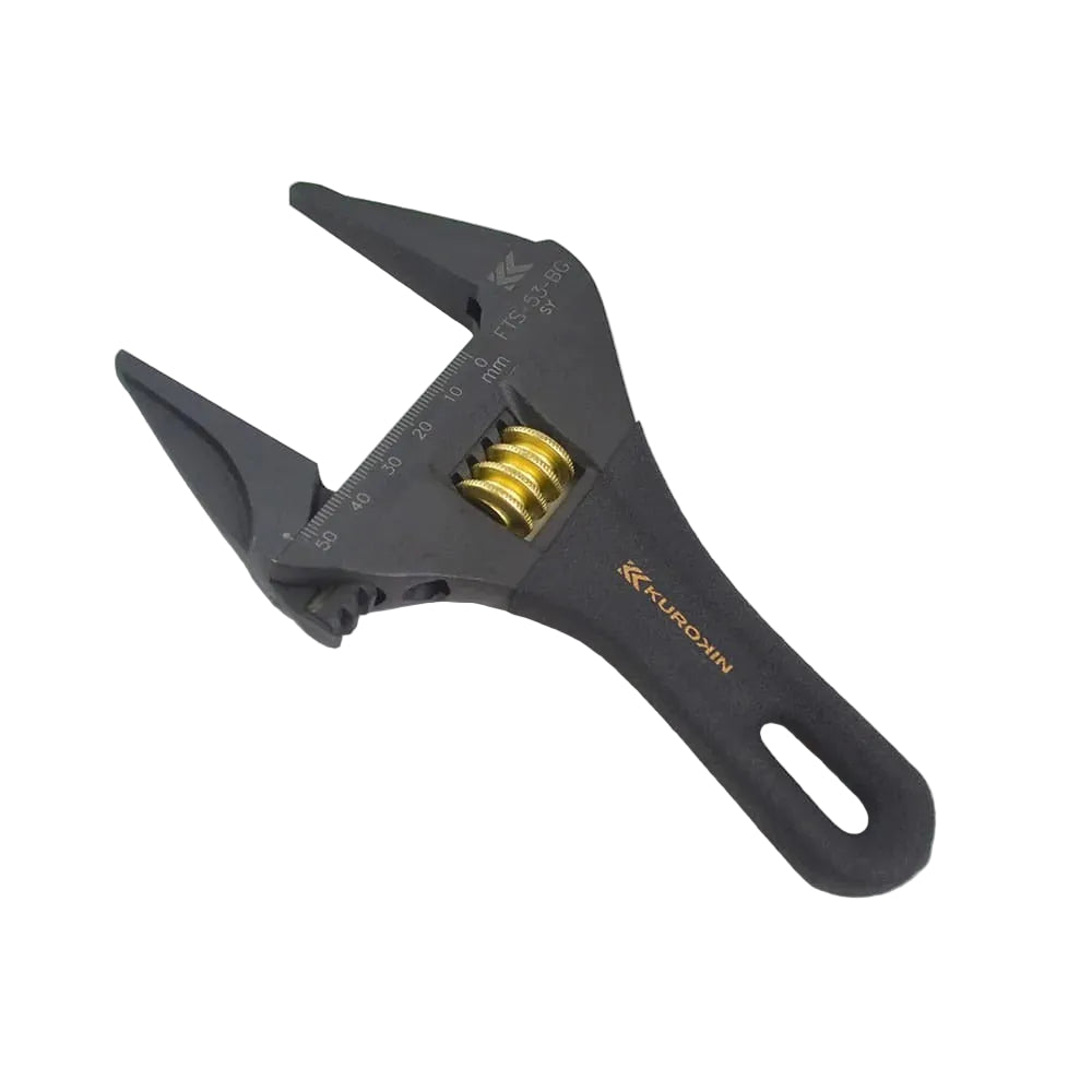 Fujiya Kurokin FTS-53-BG Lightweight Short Adjustable Wrench