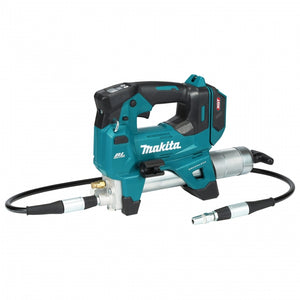 Makita grease gun on a white background