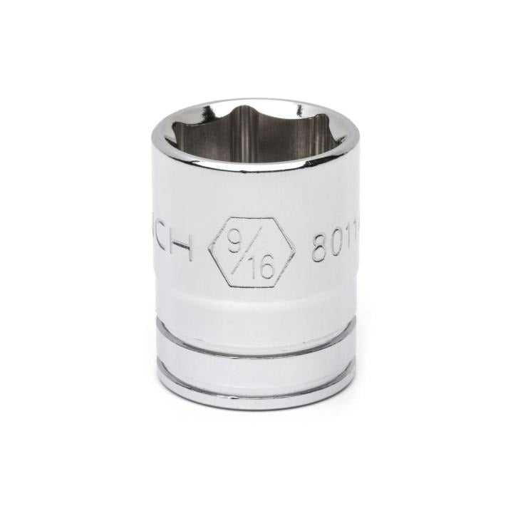 GEARWRENCH 80114D 1/4" Drive 6 Point Standard SAE Socket 9/16"