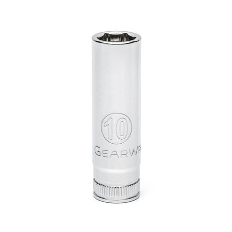 GEARWRENCH 80145 1/4" Drive 6 Point Deep Metric Socket 10mm