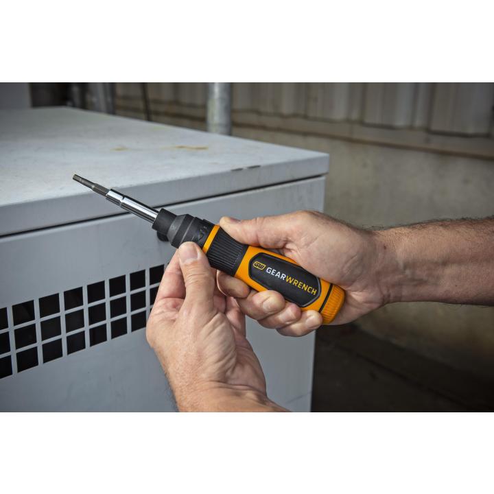 GEARWRENCH 80191R 19-in-1 Ratcheting Multi-Bit Driver