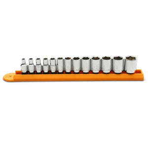 GEARWRENCH 80302D 13 Piece 1/4" Drive 6 Point Standard Metric Socket Set