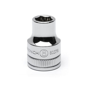GEARWRENCH 80376 3/8" Drive 6 Point Standard Metric Socket 8mm