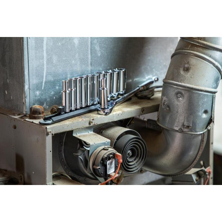 GEARWRENCH 80555 11 Piece 3/8" Drive 6 Point Deep SAE Socket Set