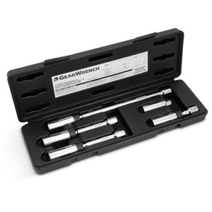 GEARWRENCH 80601 5 Piece 3/8" Drive 6 Point Magnetic Swivel Spark Plug Socket Set