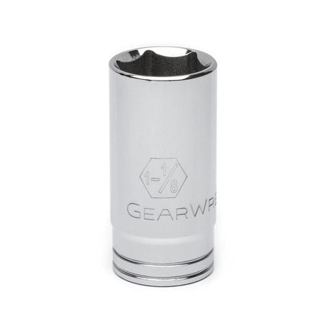 GEARWRENCH 80676 1/2" Drive 6 Point Deep SAE Socket 1-1/8"