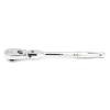 GEARWRENCH 81012T 1/4" Drive 90-Tooth Flex Head Teardrop Ratchet 7"