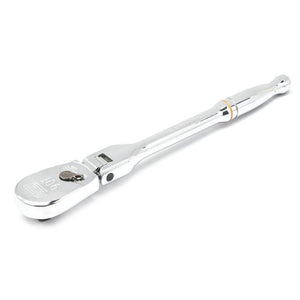 GEARWRENCH 81012T 1/4" Drive 90-Tooth Flex Head Teardrop Ratchet 7"