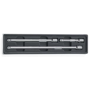 GEARWRENCH 81300 3 Piece 1/2" Drive Extension Set 5", 10" & 15"