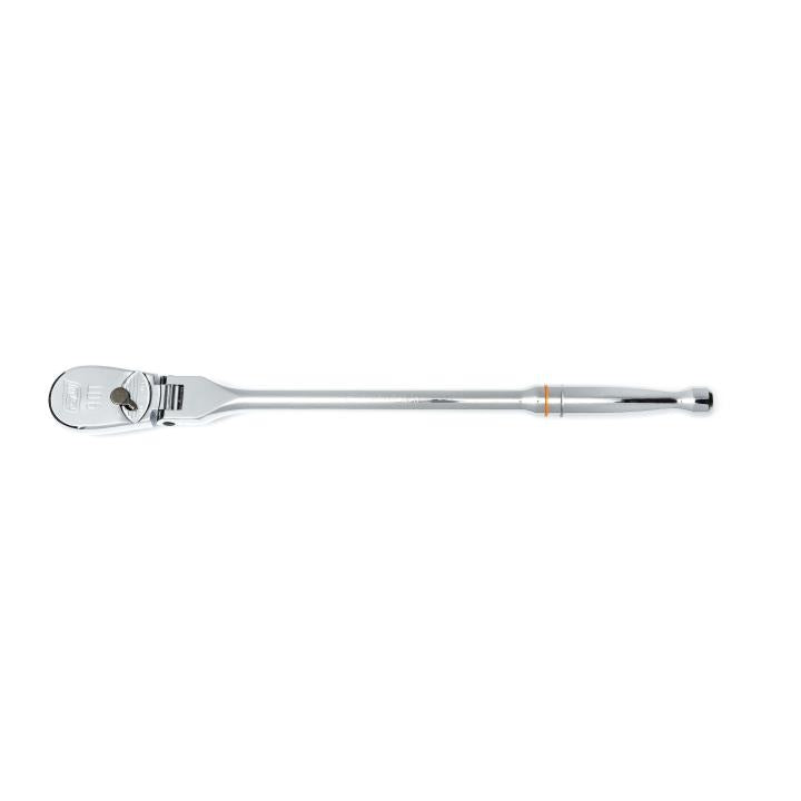 GEARWRENCH 81306T 1/2" Drive 90-Tooth Flex Head Teardrop Ratchet 17"