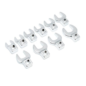 GEARWRENCH 81909 10 Piece 3/8" Drive Crowfoot Metric Wrench Set