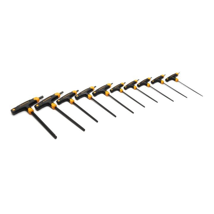 GEARWRENCH 83523 10 Piece SAE Ball End T-Handle Hex Key Set
