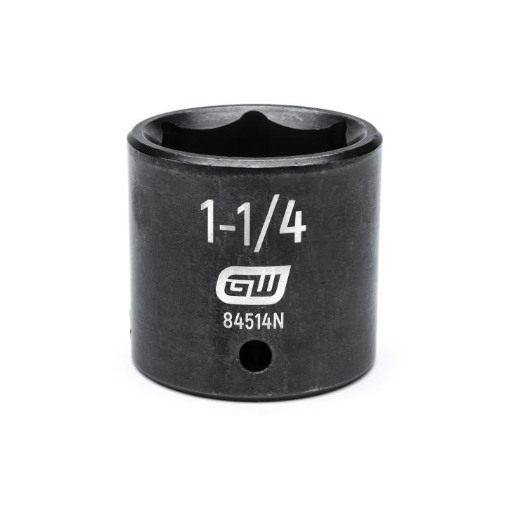 GEARWRENCH 84514N 1/2" Drive 6 Point Standard Impact SAE Socket 1-1/4"