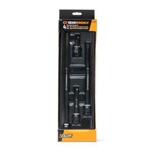 GEARWRENCH 84950N 4 Piece 1/2" Drive Impact Extension Set 3", 5", 10" & 15"