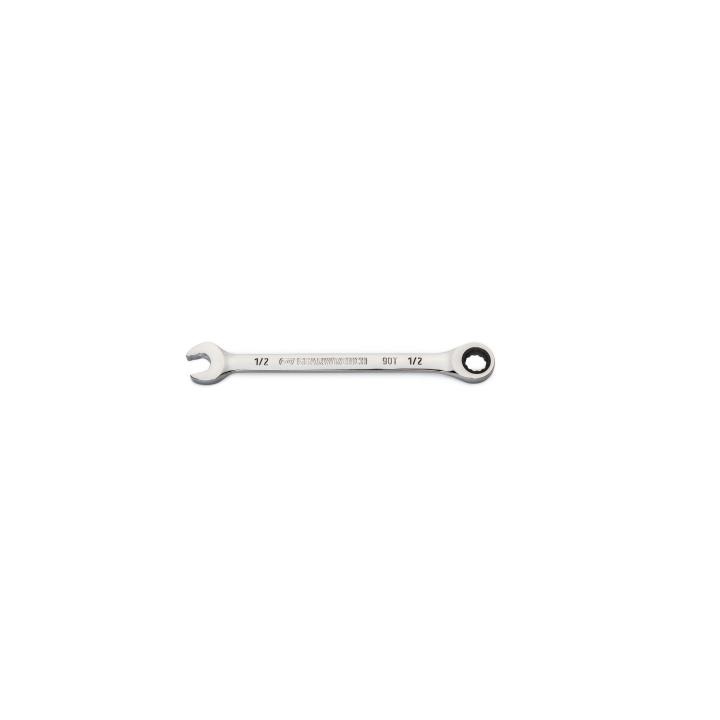 GEARWRENCH 86945 1/2" 90-Tooth 12 Point Ratcheting Combination Wrench