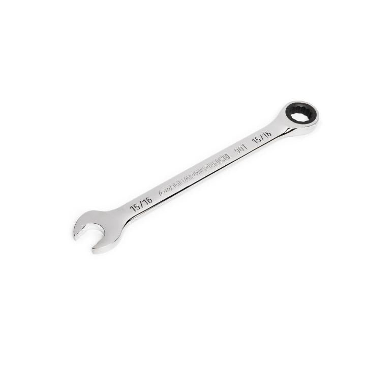 GEARWRENCH 86952 15/16" 90-Tooth 12 Point Ratcheting Combination Wrench