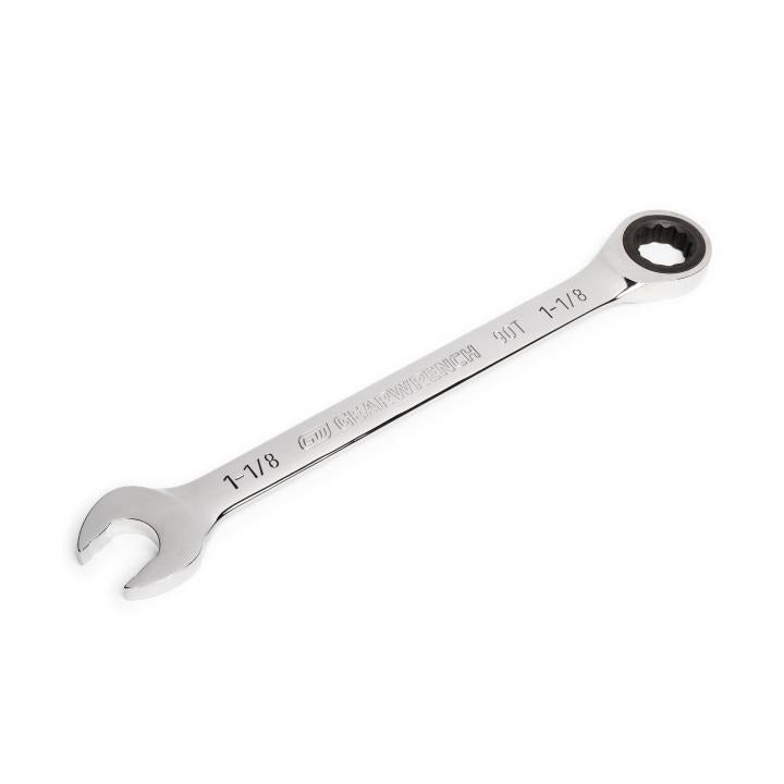 GEARWRENCH 86955 1-1/8" 90-Tooth 12 Point Ratcheting Combination Wrench
