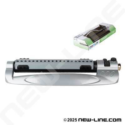 NEW LINE N597DM HD Metal Deluxe 20 Jet Oscillating Sprinkler - 4080 Sq/Ft