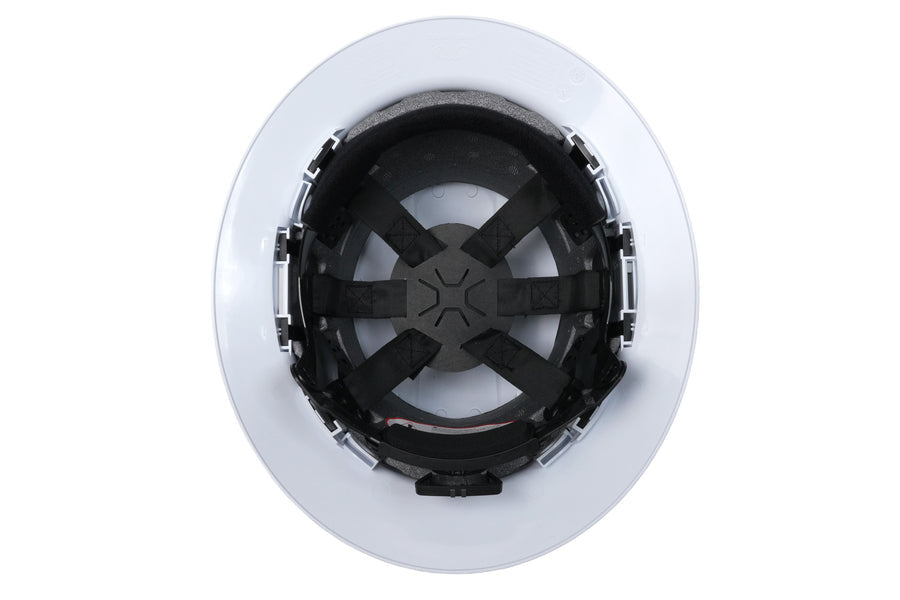 PYRAMEX HPT256110 Ridgeline® T2 Full Brim Hard Hat - White