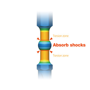 VESSEL IB52P01U Impact Ball  Driver Bit Set - 52pc