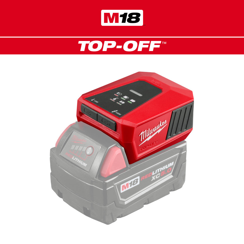 MILWAUKEE 2847-20 M18™ TOP-OFF™ Charger & Power Supply