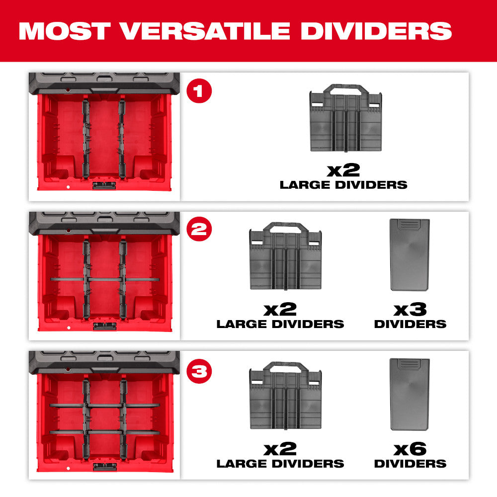 Milwaukee 48-22-8420 PACKOUT™ Rolling Drawer Tool Box
