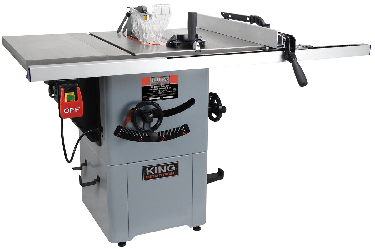 KING KC-10HCX 10" Cabinet Table Saw