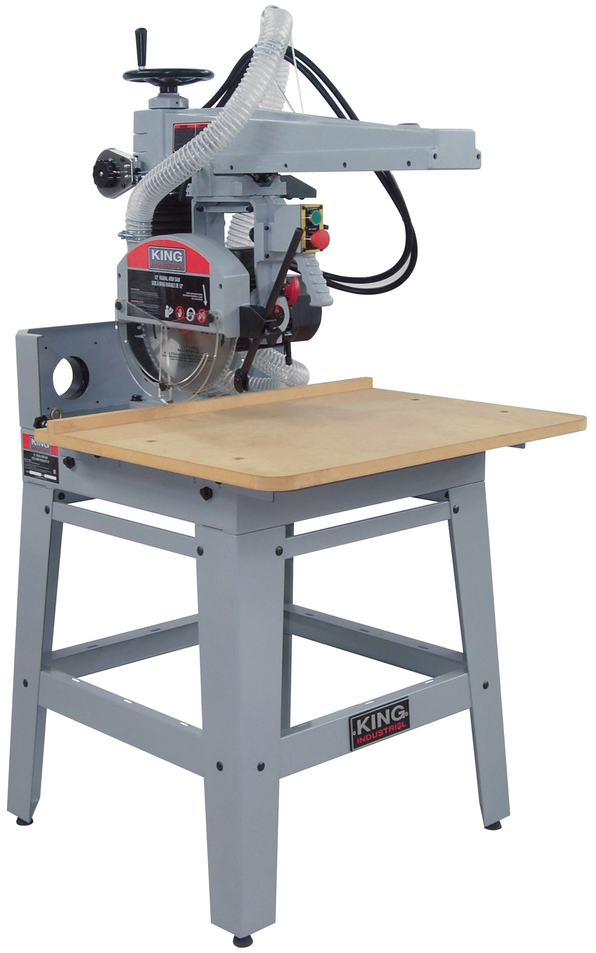 KING KC-12RAS 12'' Radial Arm Saw